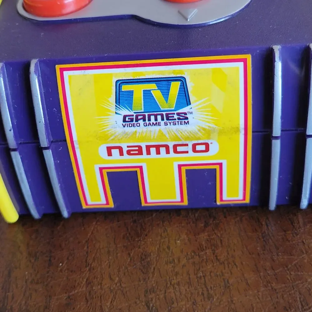 Vintage 2003 NAMCO Plug and Play TV 5 Classic Arcade Games Jakks Pacific Tested